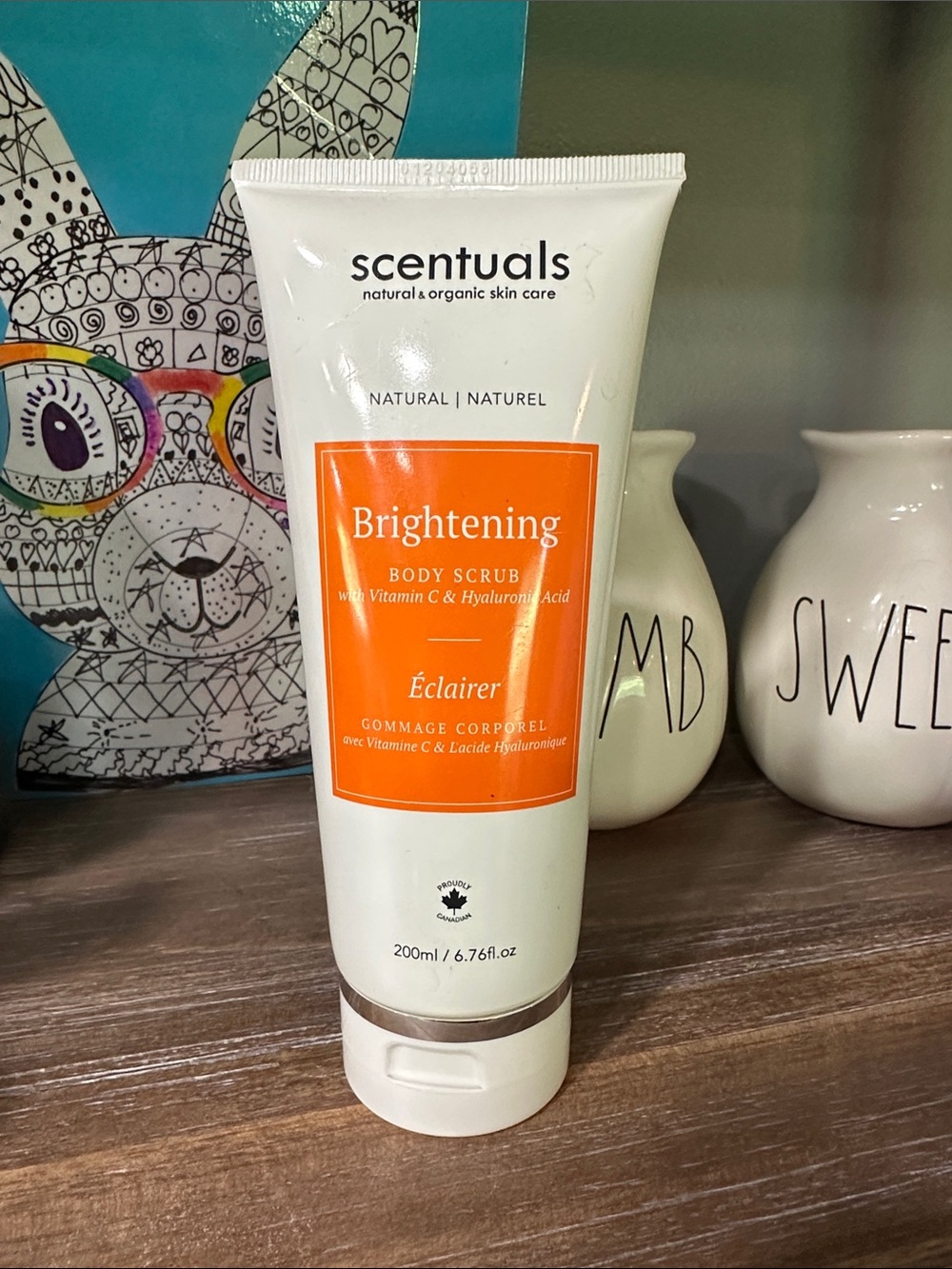 Scentuals Brightening Body Scrub - Orange